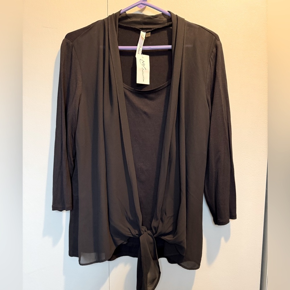 NY Collection blouse, NWT, size medium